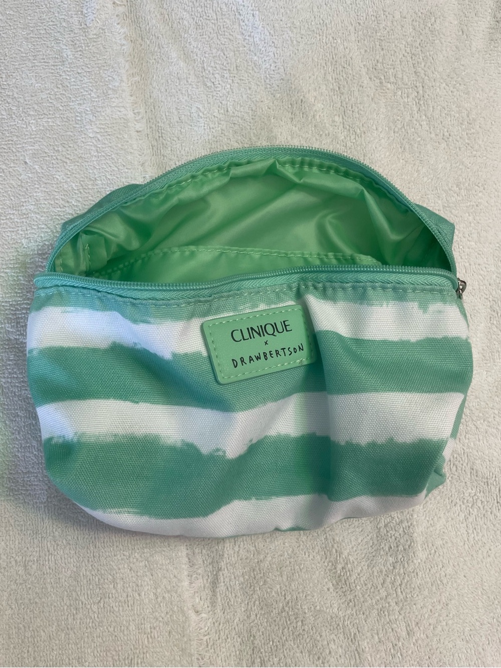 Clinique X Drawbertson Makeup Pouch